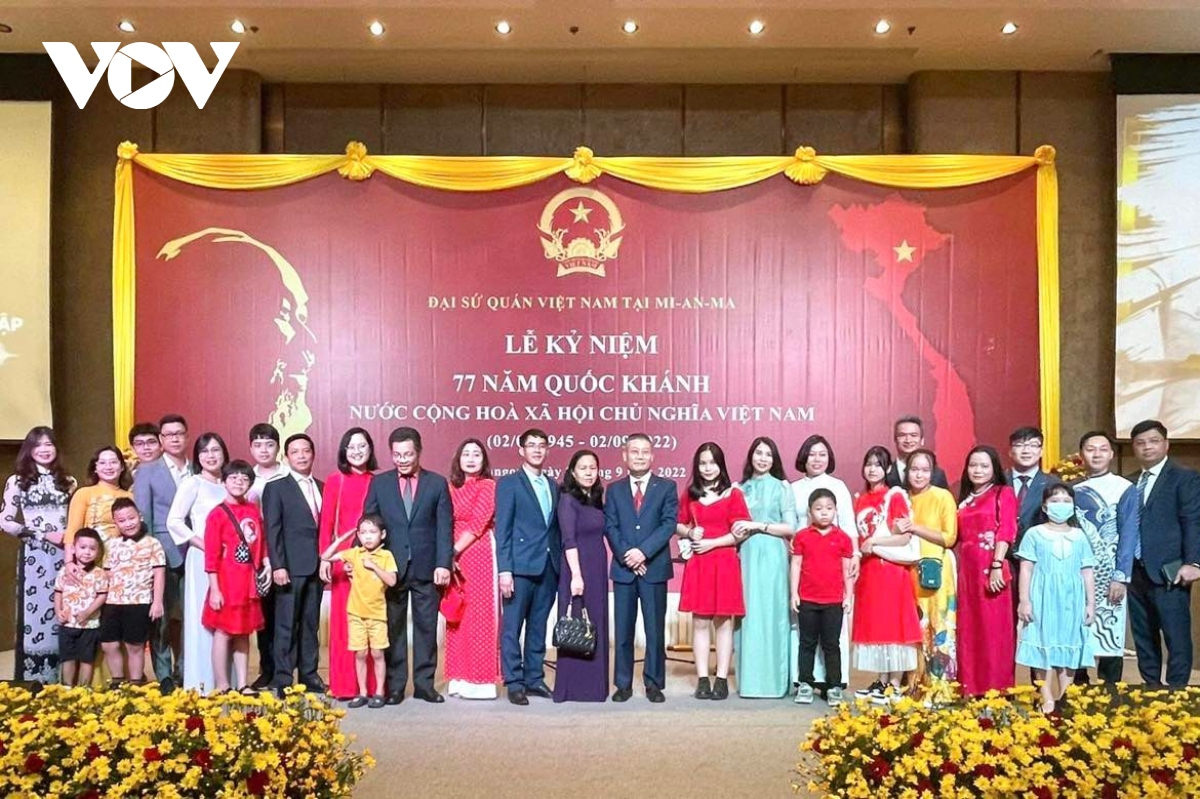 Đại sứ quán Việt Nam tại Myanmar tổ chức Lễ kỷ niệm Quốc khánh